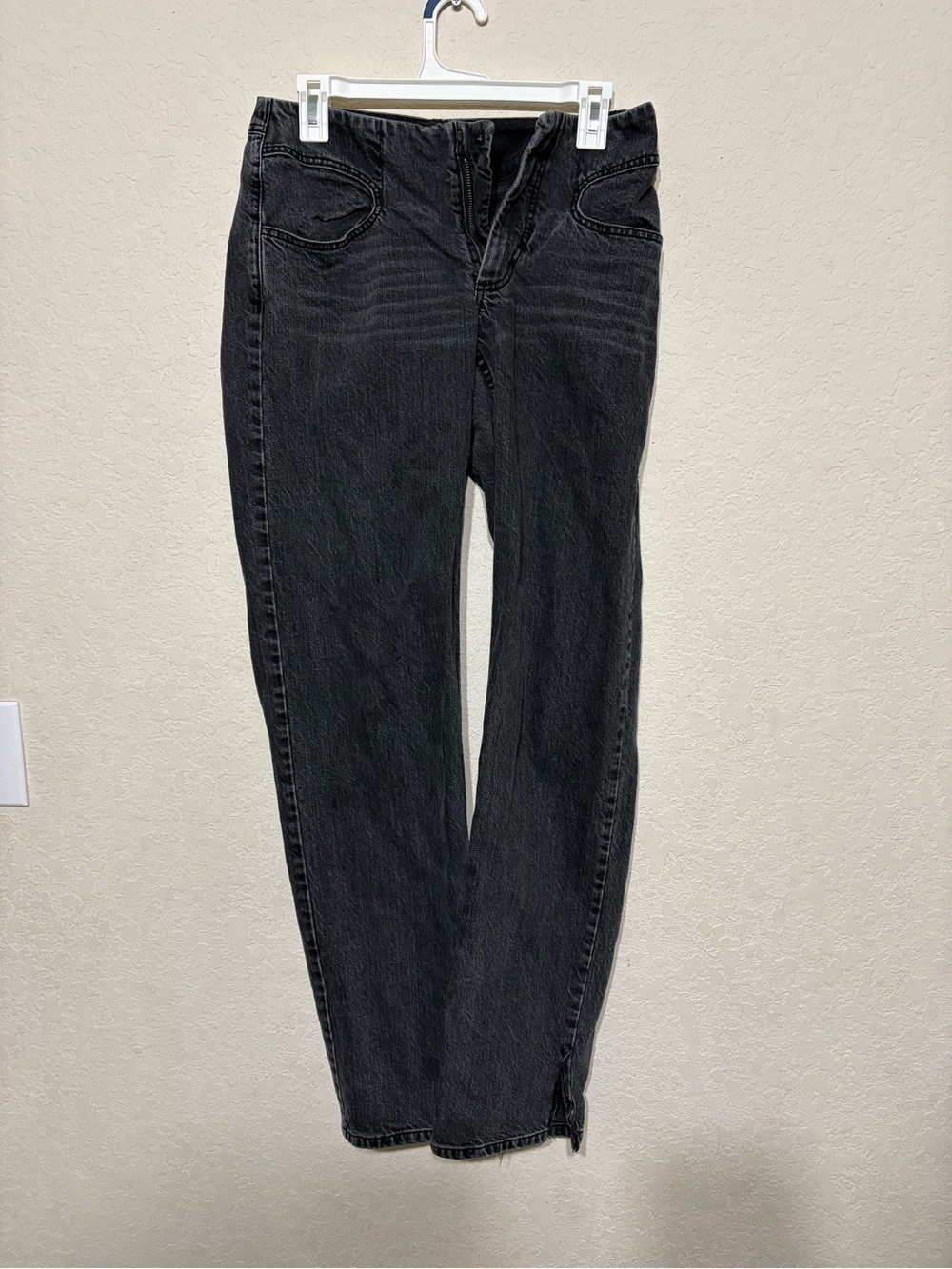 Rachel Comey Black Straight-Leg Jeans